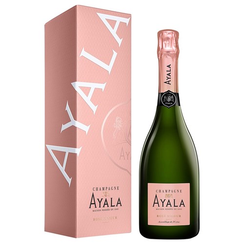 Ayala Rosé Majeur Champagne 75cl – Elegant and Refined Rosé Blend